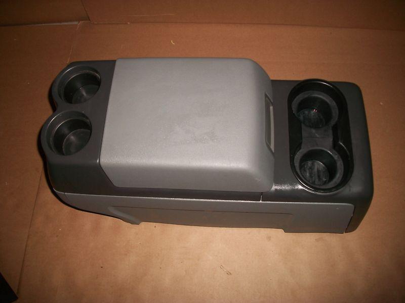 04 05 06 07 08 ford f150 column shifter floor center console grey original nice