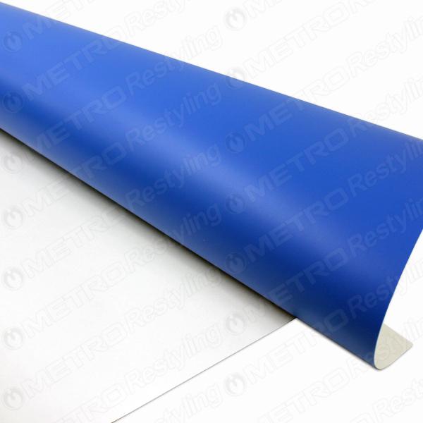 (on sale) 60in x 67in matte blue avery sw900 car wrap vinyl film sheet roll