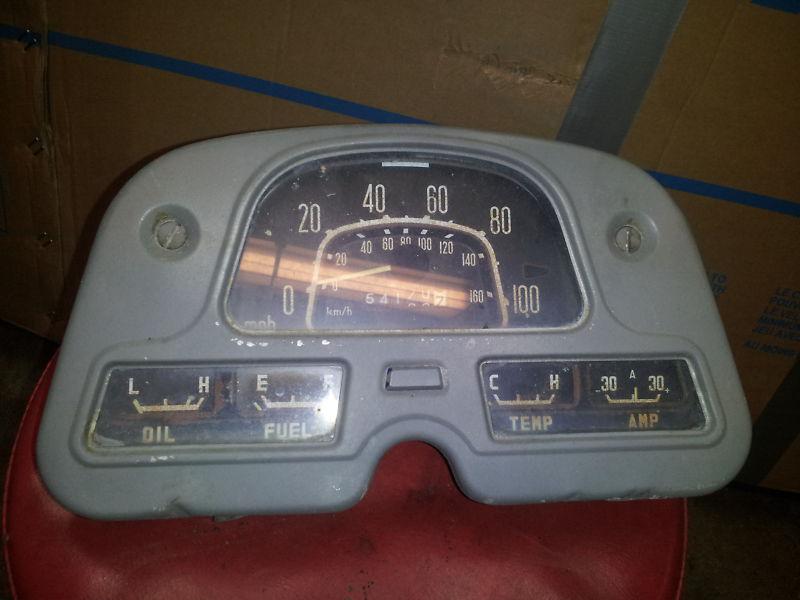 Original 1977 toyota land cruiser fj40 instrument gauge cluster