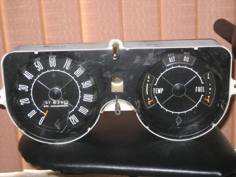 1966 ambassador speedometer cluster