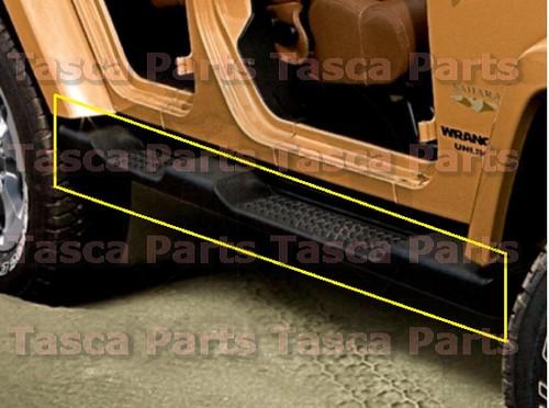 New oem full running board kit 2008-2014 jeep wrangler 4 door suv #82210571ad