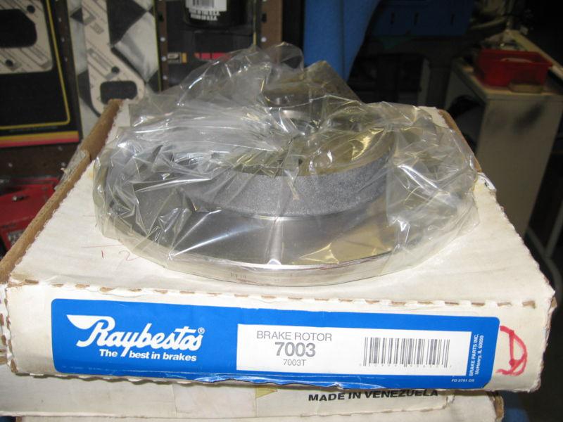 Raybestos 7003 front disc brake rotor rotors dodge charger omni plymouth scamp