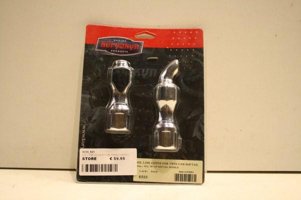 Harley davidson softail from 2000 all models oil line cover for twin cam