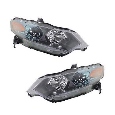 New headlight headlamp assembly pair set drivers+passengers side left+right