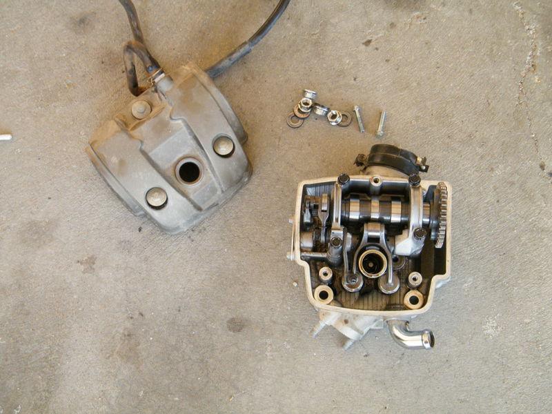 2003 honda crf450 crf 450 head motor engine top end valves cam complete