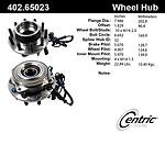 Centric parts 402.65023e front hub assembly