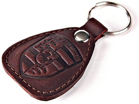 New all brand car leather keychain keyring #12