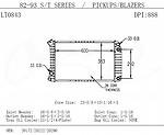 Osc 888 radiator