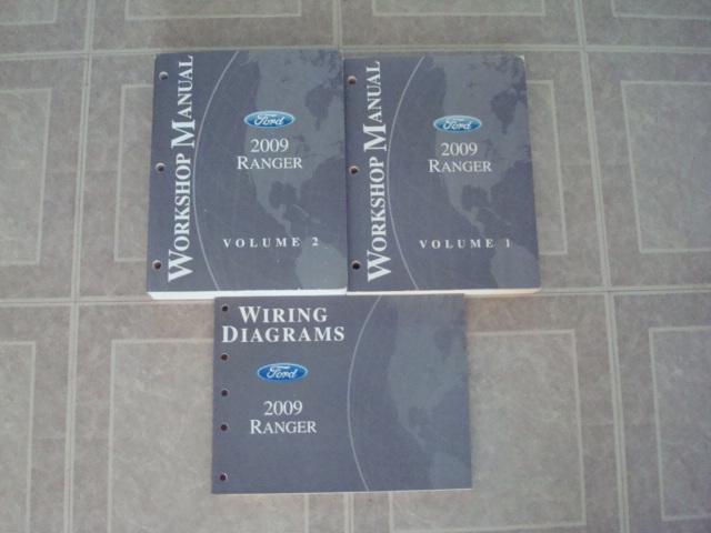 2009 ford ranger truck factory shop service workshop repair manual books