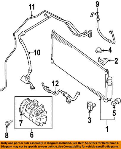 Nissan oem 92136et00a switch, a/c compressor refrig pressure