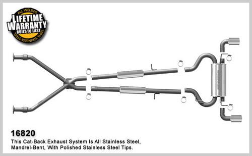 Magnaflow 16820 infiniti g37 stainless cat-back system performance exhaust