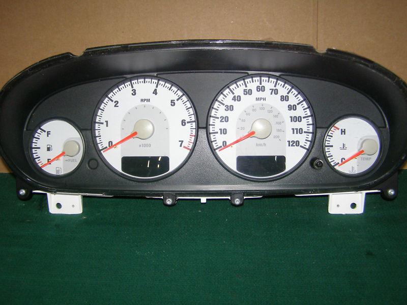 2004 2005 2006 dodge stratus sedan speedometer cluster  21k  w/o autostick 