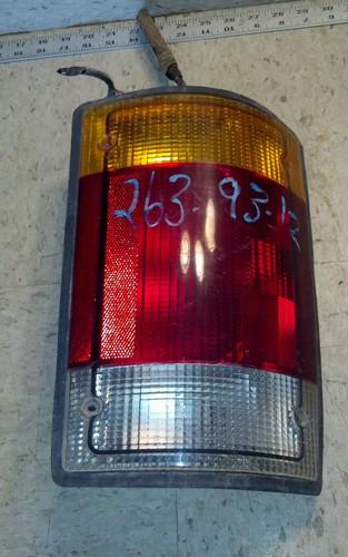 Ford econoline e150 rh passenger side tail light