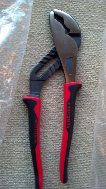 Craftsman professional 10 1/2" arc joint pliers 45766 rare nos