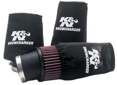 K&n custom air filter 2-3/4" 10 deg flange 4"b 3"t 5"h snowmobile sn-2590