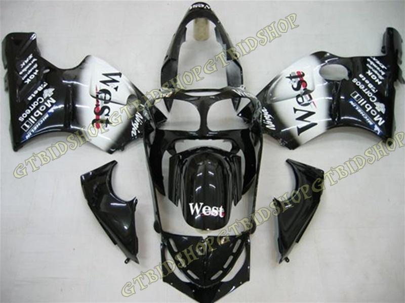 Universal head fairing with front fender for kawasaki zx12r zx-12r  00-01