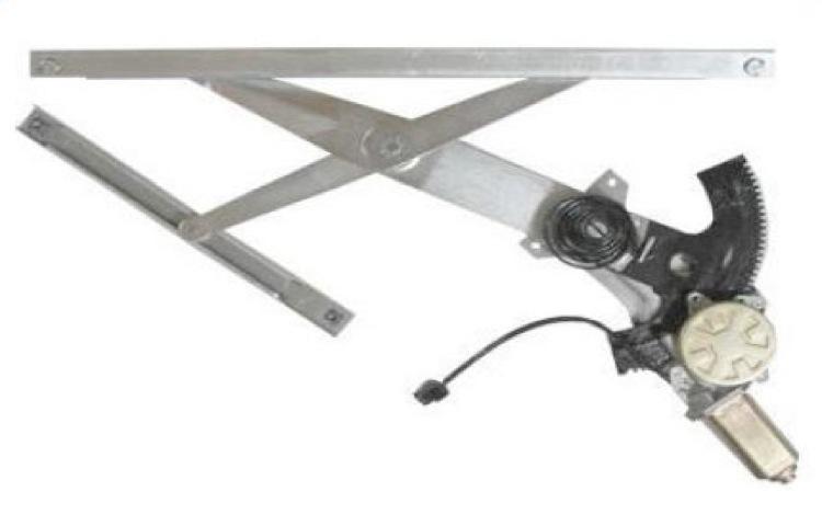 Power front window regulator with motor warranty - pair