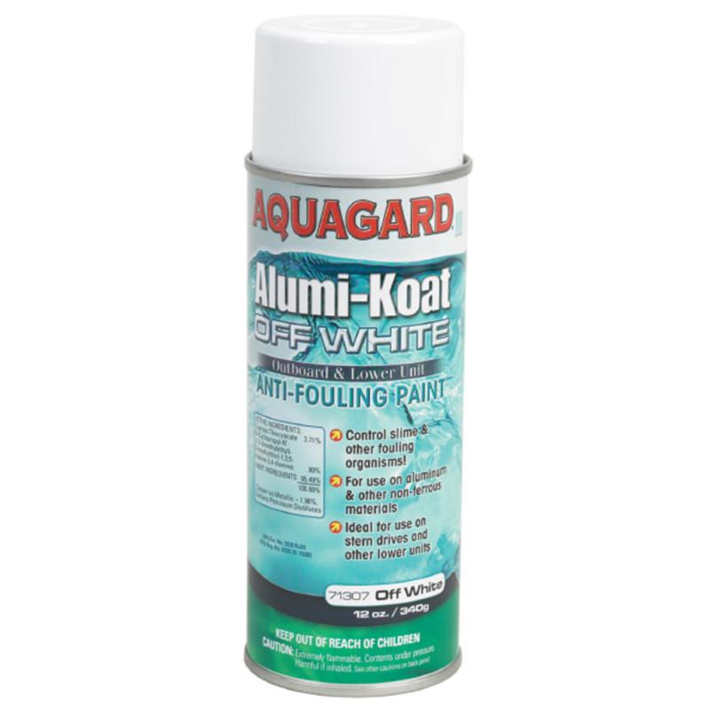 Aquagard ii alumi-koat spray f/outboards & outdrives - 12oz - white