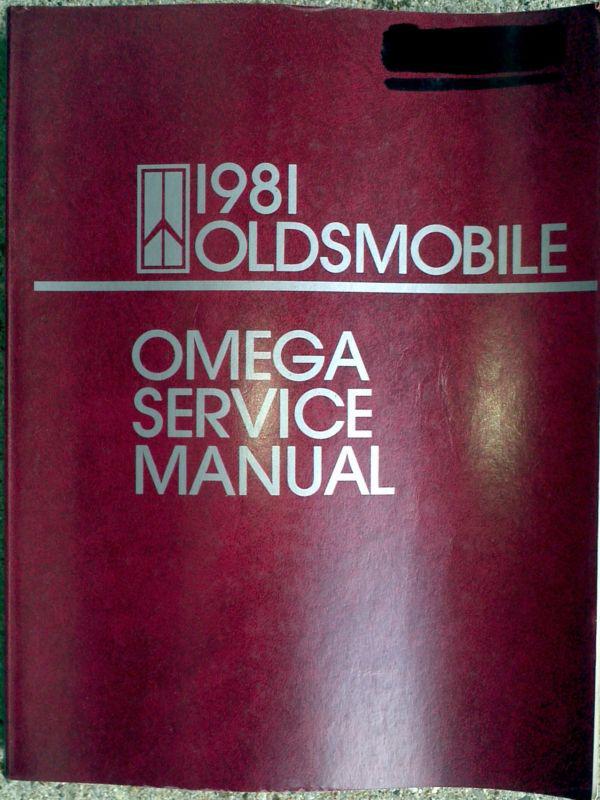 1981 oldsmobile omega service manual