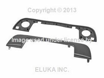 Bmw genuine outside rear door handle cover with seal e32 e34 51 22 1 938 280