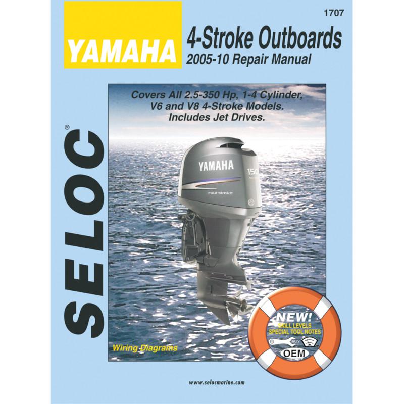 Seloc service manual yamaha all 4-stroke engines 2005-2010 1707