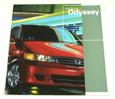 2004 04 honda odyssey van brochure lx ex 