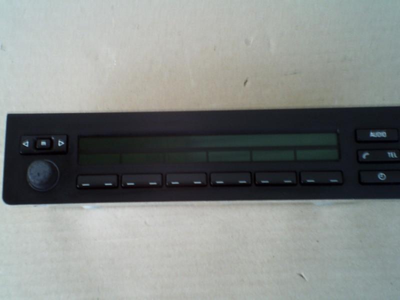 Oem e39 information radio stereo clock display control 65828360736 528 525 530 