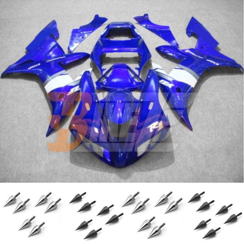 Bolt kit & injection fairing kit bodywork for yamaha yzf 1000 r1 2002 2003 ae