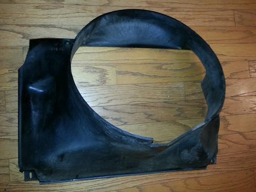 1974-76 corvette original fan shroud