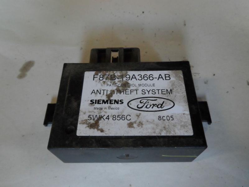 1998 grand marquis  keyless anti-theft module f87b-19a366-ab