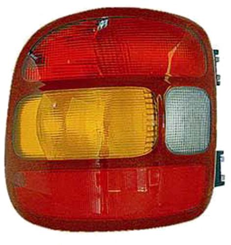 Chevy silverado 99 00 01 02 03 tail light lens&hsg lh