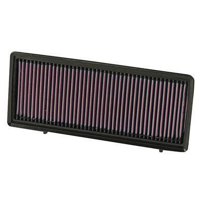 K&n 33-2374 air filter element rectangular cotton gauze red nissan altima ea