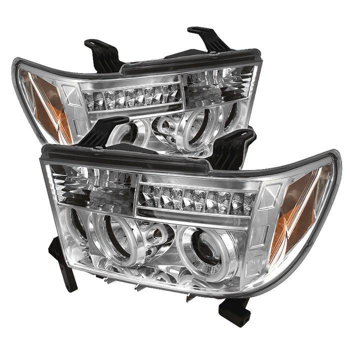 Spyder toyota tundra 07-13 / toyota sequoia 08-13 projector headlights - ccfl