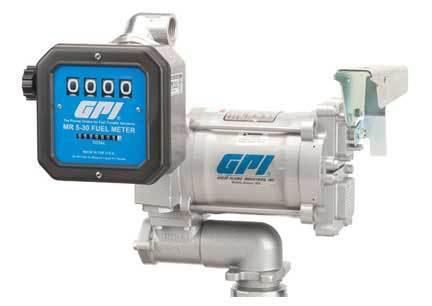 Gpi 115-volt ac aviator fuel system w/ m-3120-av-po vane pump - 75 lpm(liters)