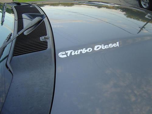 Cummins diesel hood decals stickers ram dodge script