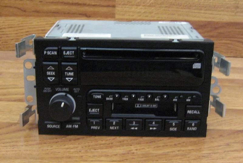 00-01 buick lesabre  cd cassette radio 09389324 factory oem *