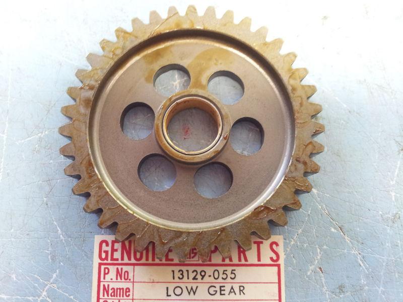 Kawasaki kt250 a 1975-1976 low drive gear output 13129-055 nos