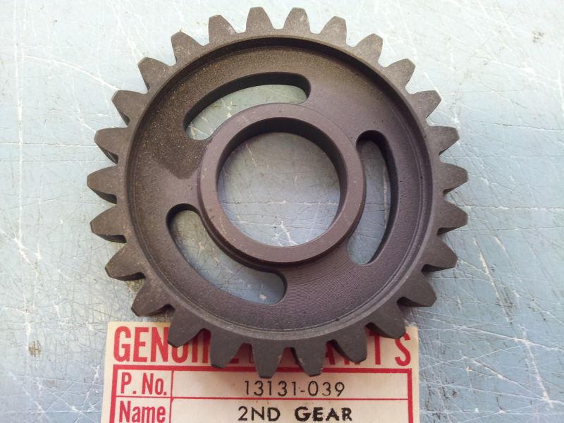 Kawasaki f11m -1973 2nd drive gear output 13131-039 nos