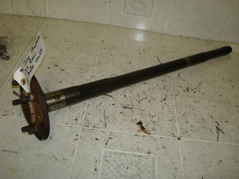 1999 jeep cherokee sport rear left axle shaft genuine oem 