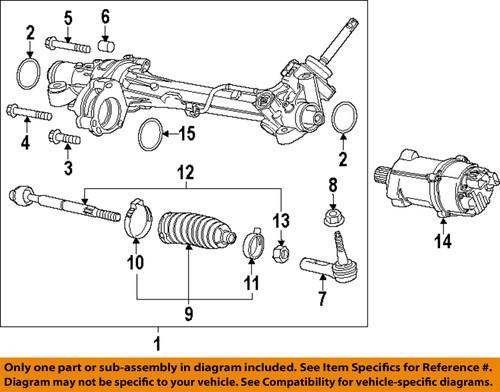 Chevrolet gm oem 22776540 tie rod/steering tie rod end