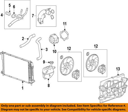 Gm oem 12638836 cooling system misc/engine coolant thermostat