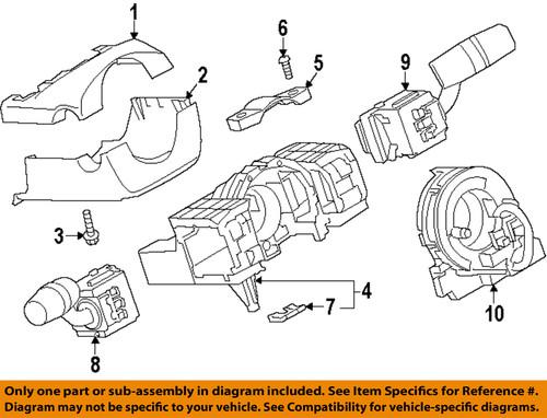 Mazda oem kd33-66-122 fog light switch-fog light switch