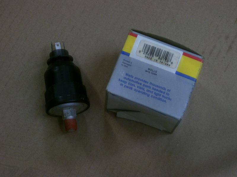 Wells ps223  engine motor oil pressure sender or switch