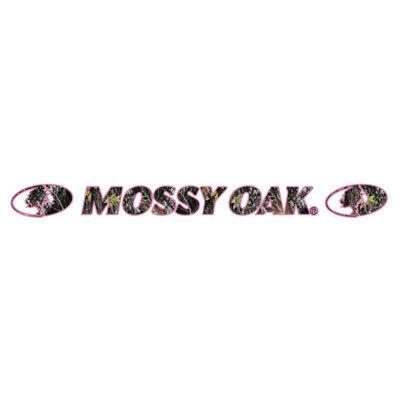 Front windshield decal - mossy oak infinity pink camo camouflage