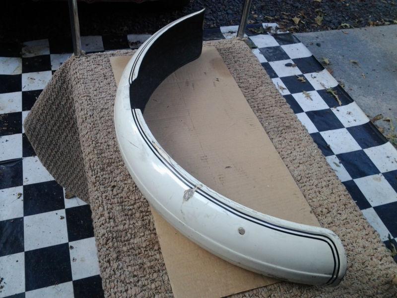 Bmw slash 5 airhead /5front fender white