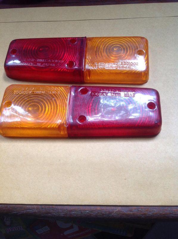 Datsun 320 truck tail light lens 1963-1975 nos japan