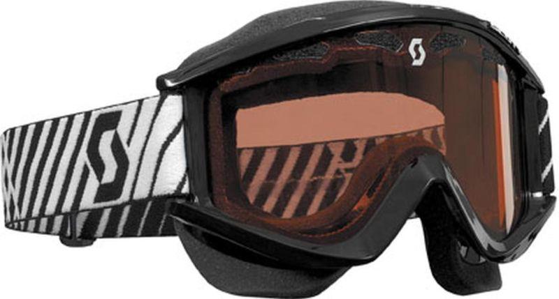 Scott recoil xi pro snowcross w/ rose acs thermal lens adult goggles,black