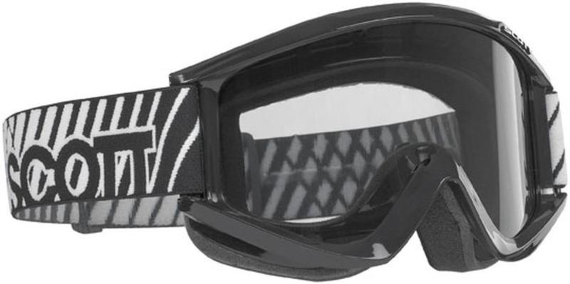 New scott recoil xi pro sand/dust adult goggles, black, one size