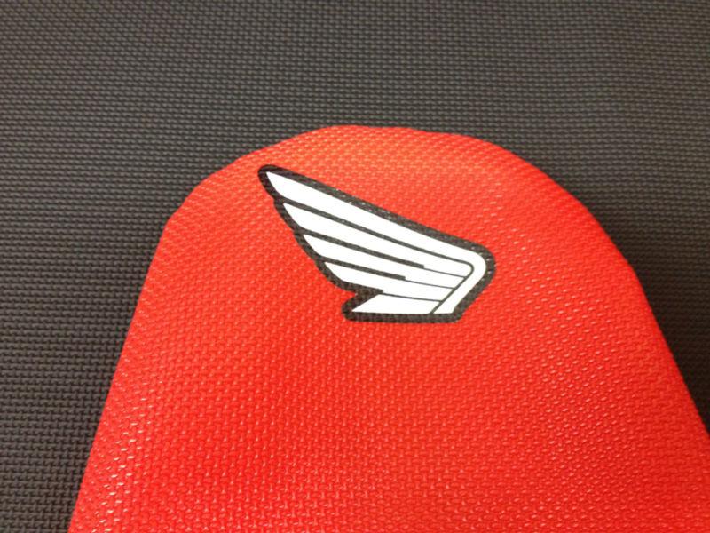 Red honda wing gripper seat cover honda cr125 1995-97 cr250 1995-96