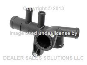 Vw beetle 1.8 engine coolant hose flange genuine oem brand new + warranty